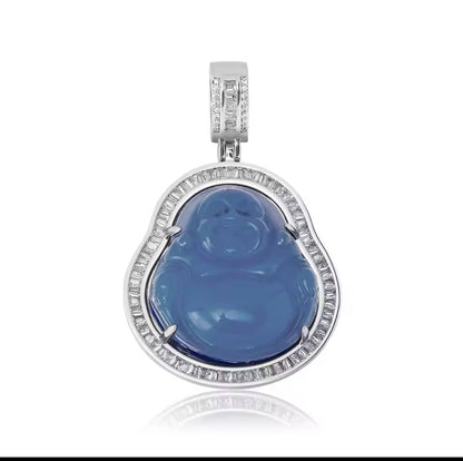 Iced buddha pendant
