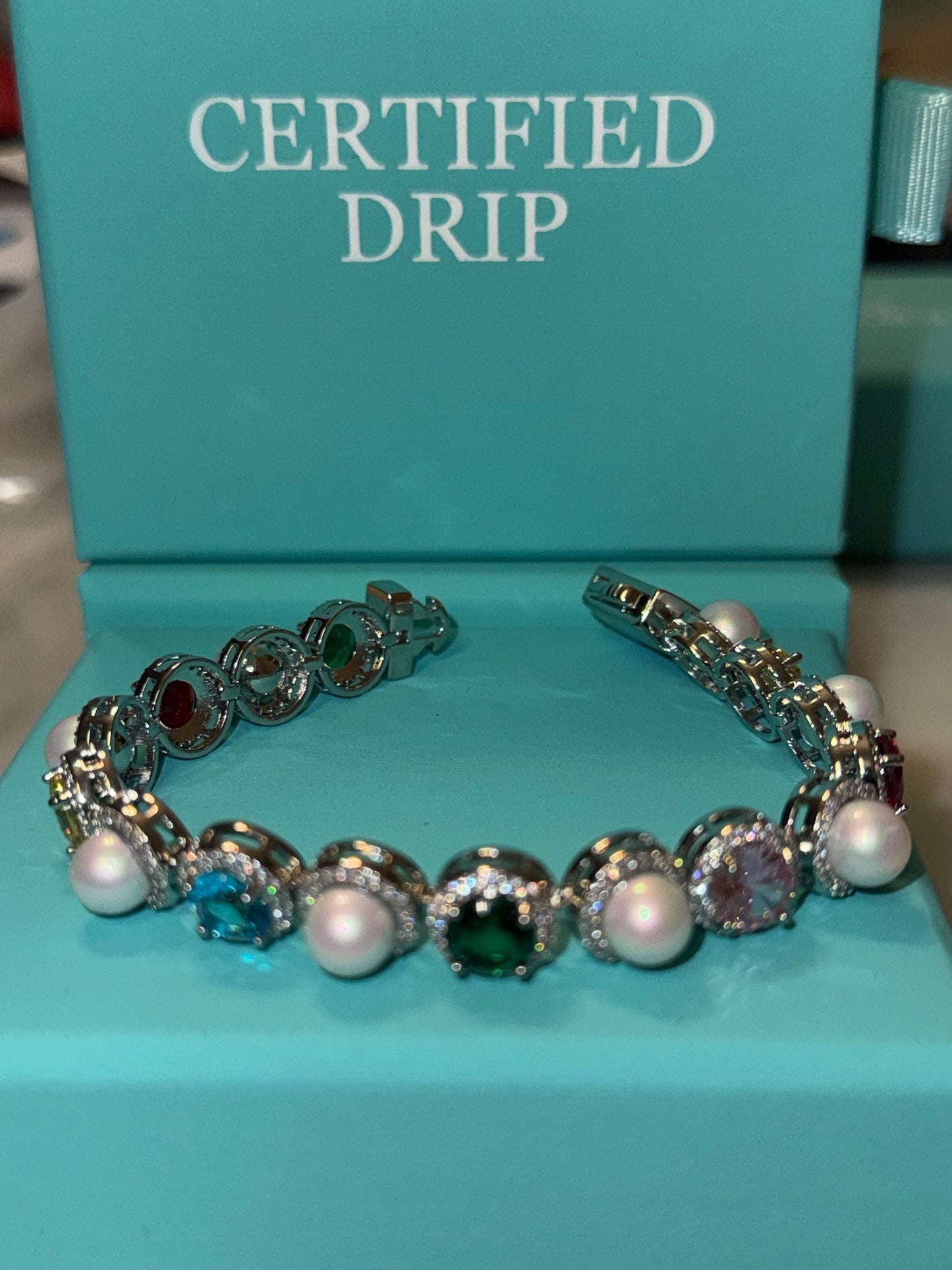 Pearl - Icy Stone Bracelet