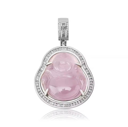 Iced buddha pendant