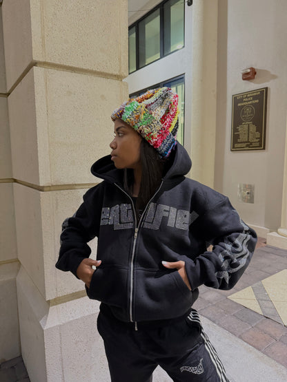 Certified - No L’s ,  Just Lessons Rhinestone Hoodie