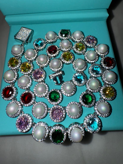 Pearl - Icy Stone Chain - Certified Drip