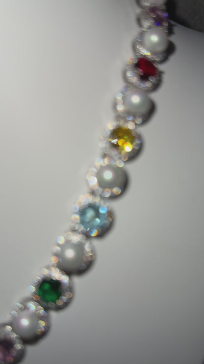 Pearl - Icy Stone Chain