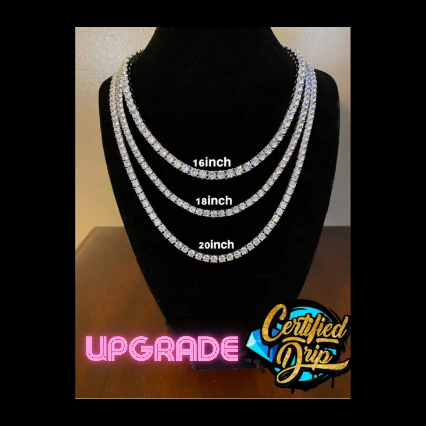 Crowned Letter Pendant-Certified Drip