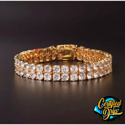 Double Row Tennis Bracelet